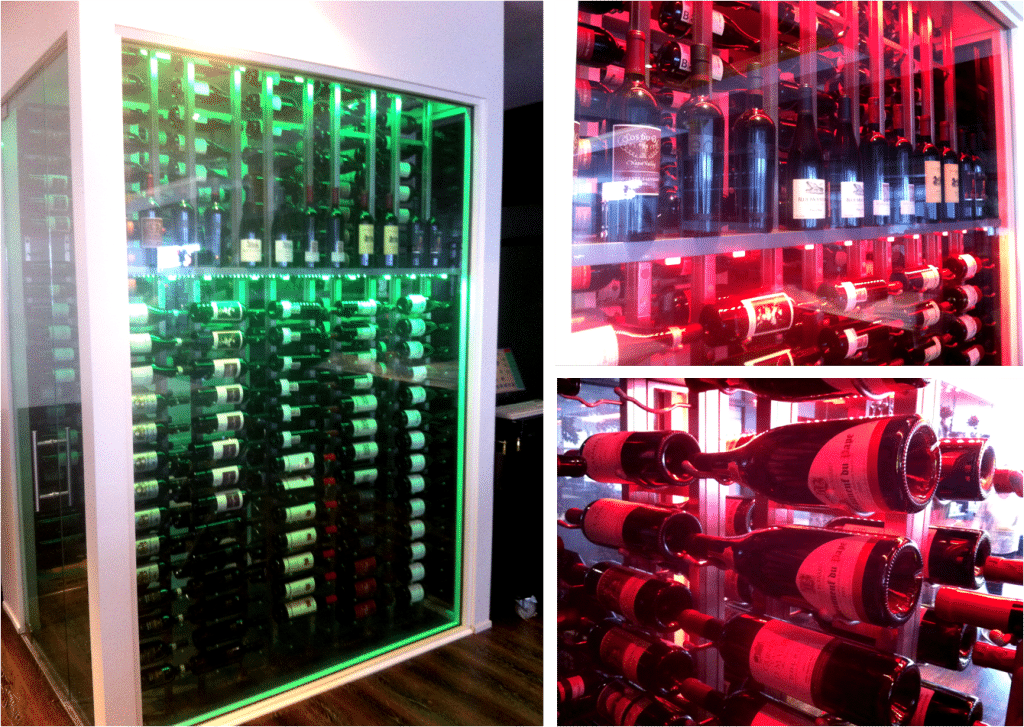 Salam Bombay metal wine racking