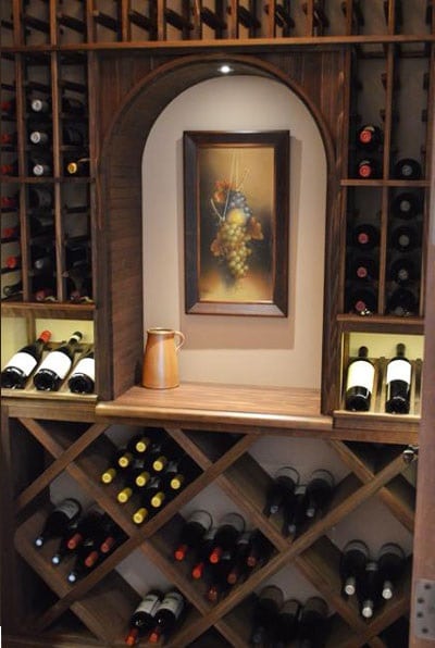 Need a quick quote for your wine cellar design, ask Rachel! Click to see larger image!