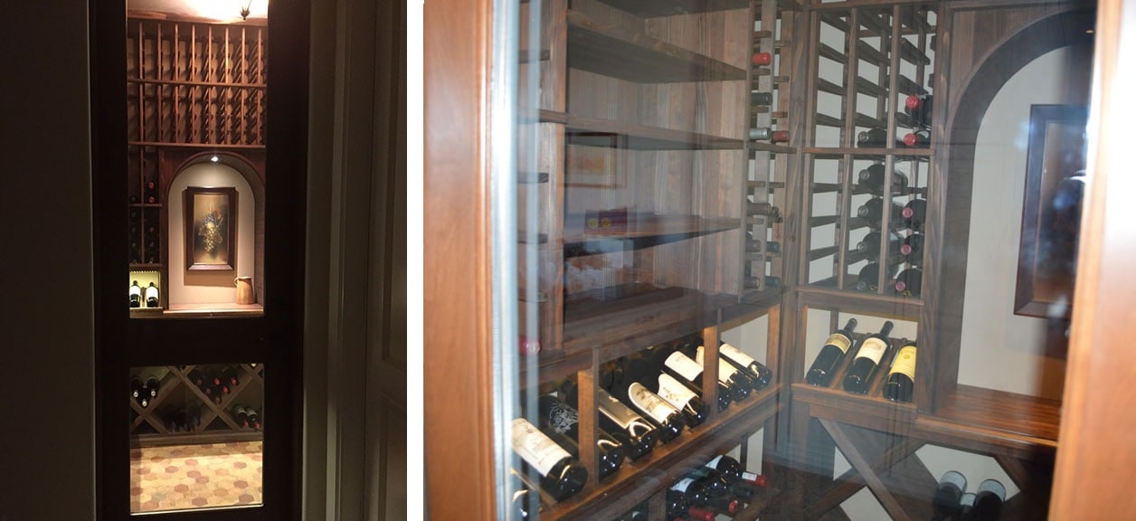 Get a quote for a proper wine cellar door for your wine cellar.