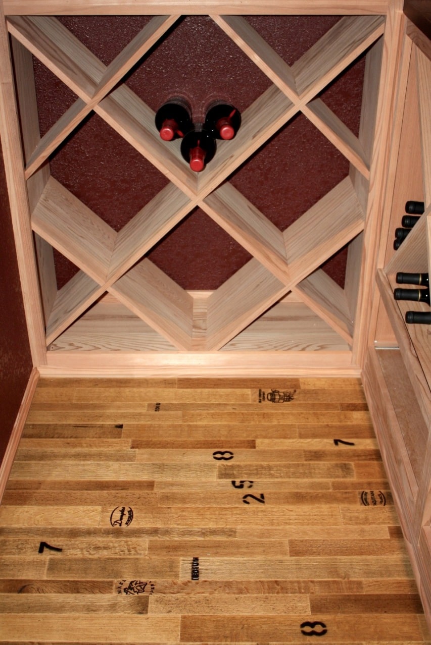 Solid Diamond Bin Wine Rack Style Las Vegas Wine Cellar Builders