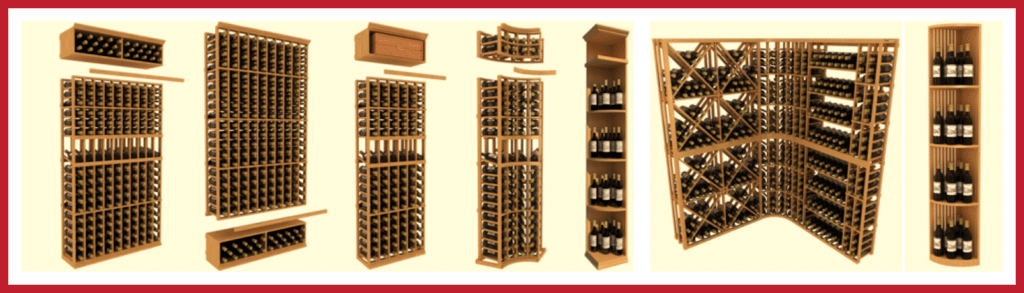Custom Wooden Wine Racks - Designs and Styles