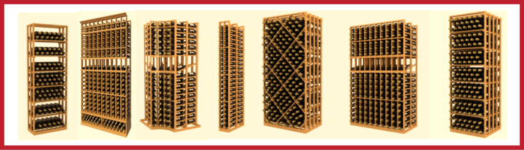 Get going with a FREE Wine Cellar Design using low cost modular wine racks Modern Designs for Custom Wooden Modular Wine Racks