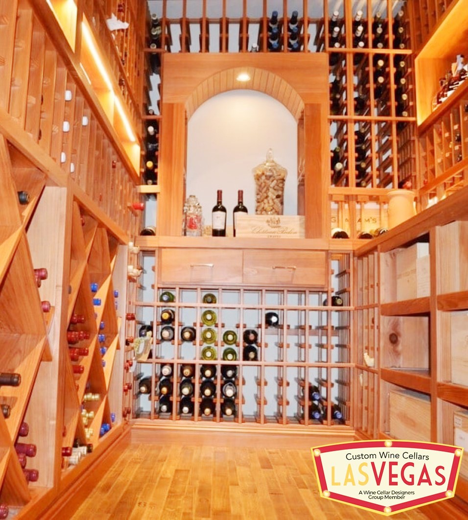 This Beautiful Las Vegas Home Wine Cellar Design Will Impress You