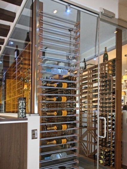 Amazing Commercial Wine Display Built by Las Vegas Wine Cellar Installers