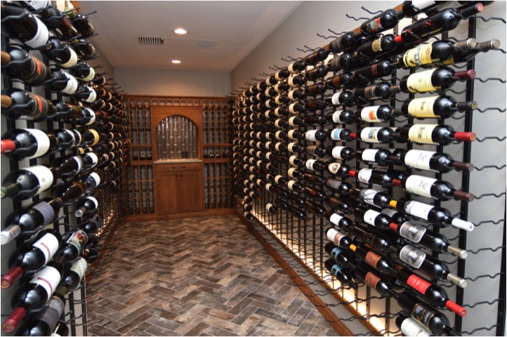 Transitional Wine Cellar Designs by Las Vegas Experts 