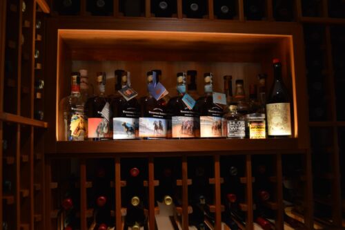 Whisky Wine Cellar Feature Display Lighting North Las Vegas