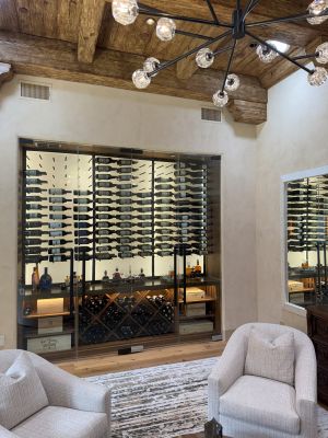 4 - Contemporary Glass Wine Cellars Designed for Las Vegas Homes