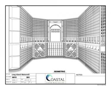 Exceptional Custom Wine Racks for a Large Wine Cellar Designed by Presidio Heights Builders